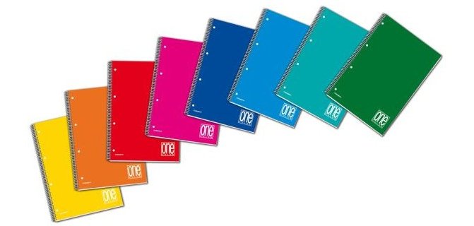 Blasetti One Color writing notebook A4 60 sheets Multicolour