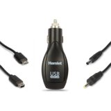 Hamlet XPW12MOB mobile device charger E-book reader, MP3, Smartphone, Tablet Black Cigar lighter Auto