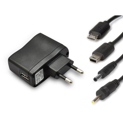 Hamlet XPW220MOB mobile device charger E-book reader, MP3, Smartphone, Tablet Black AC Indoor