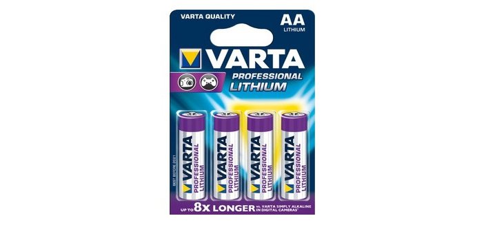 Varta 4x AA Lithium Single-use battery