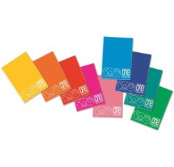 Blasetti One Color quaderno per scrivere A5 19 fogli Multicolore