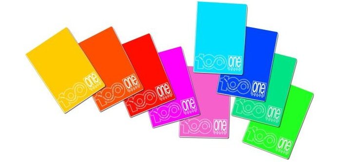 Blasetti One Color writing notebook A4 19 sheets Multicolour