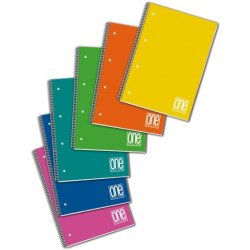 Blasetti One Color writing notebook A5 80 sheets Multicolour