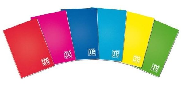 Blasetti One Color writing notebook A4 21 sheets Multicolour