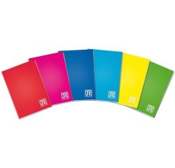 Blasetti One Color quaderno per scrivere A4 21 fogli Multicolore