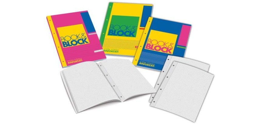 Blasetti 5722 quaderno per scrivere A4 40 fogli Multicolore