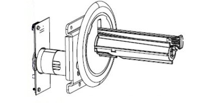 Zebra P1058930-052 accesorio o pieza de recambio para impresora/escáner Eje