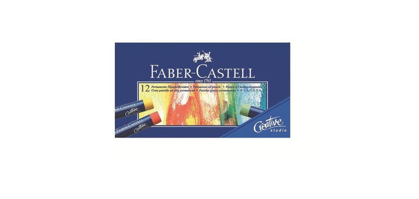 Pastel huile faber-castell creative studio forte         pigmentation couvrante        onctueuse etui carton 12