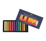 Pastel tendre faber-castell goldfaber studio carré 66mm coloris brillant intense bonne résistance lumière boîte 12u