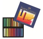 Pastel tendre faber-castell goldfaber studio carré 66mm coloris brillant intense bonne résistance lumière boîte 24u