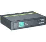 Trendnet TPE-TG50g Non-géré Gigabit Ethernet (10/100/1000) Connexion Ethernet, supportant l'alimentation via ce port (PoE) Noir