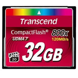 Transcend TS32GCF800 mémoire flash 32 Go CompactFlash MLC