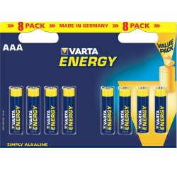 Varta BV-Energy 8 AAA Batteria monouso Mini Stilo AAA Alcalino