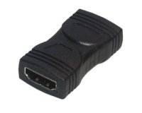 MCL Coupleur HDMI FM / FM 19-pin HDMI-A Noir