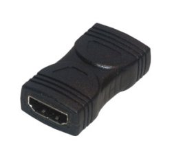 MCL Coupleur HDMI FM / FM 19-pin HDMI-A Noir
