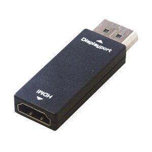 MCL Adapteur DisplatPort / HDMI DisplayPort M HDMI FM Noir