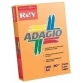 Ramette 500 feuilles papier couleur intense ADAGIO Rouge intense A4 80g