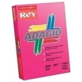 Ramette 500 feuilles papier couleur intense ADAGIO lilas intense A4 80g