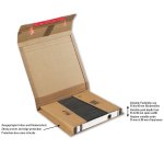 Etuis expedition colompac classeurs a4 320x290x35-80mm