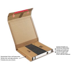 Etuis expedition Colompac spécial Classeurs A4, 320 x 290 x 35-80 mm