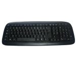 MCL ACK-298/N clavier Universel USB AZERTY Français Noir