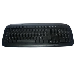 MCL ACK-298/N clavier Universel USB AZERTY Français Noir