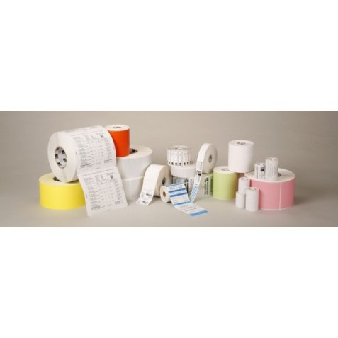 Caja de 12 rollos de Etiquetas para impresora autoadhesiva 10,2 x 7,6 cm Zebra Z-Perform 1000D Blanco