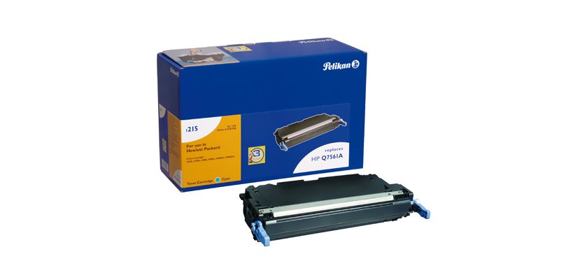 Toner laser compatible pelikan hp q7561a cyan