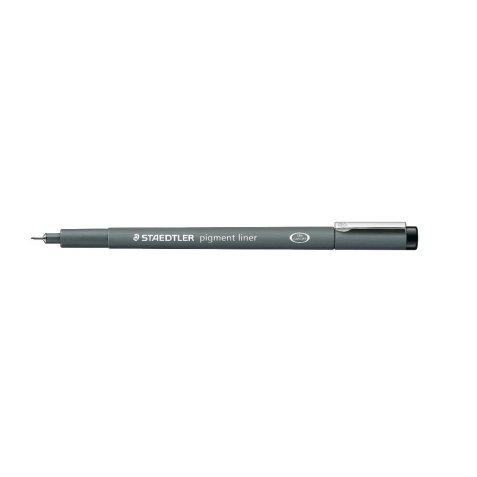 Stylo-feutre Noir pointe calibrée PIGMENT LINER largeur de trait 0,3 mm