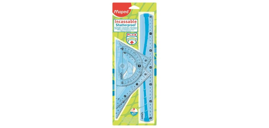 Maped Flex ruler set 4 pc(s) Plastic