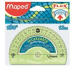 Rapporteur demi-circulaire Flex 180 degrés, 120 mm