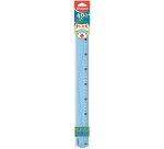 Règle plate Flex, 400 mm, en plastique, flexible