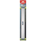 Règle maped 30cm triple décimètre embouts protect system anti-bruit aluminium anodisé résistance optimale