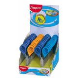 Ciseaux maped sensoft lames acier bouts ronds anneaux flexibles souples