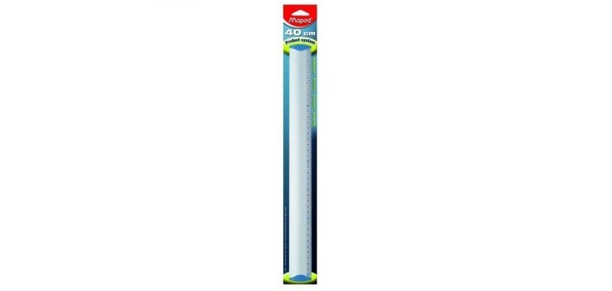 Maped 120040 ruler 400 mm Aluminium