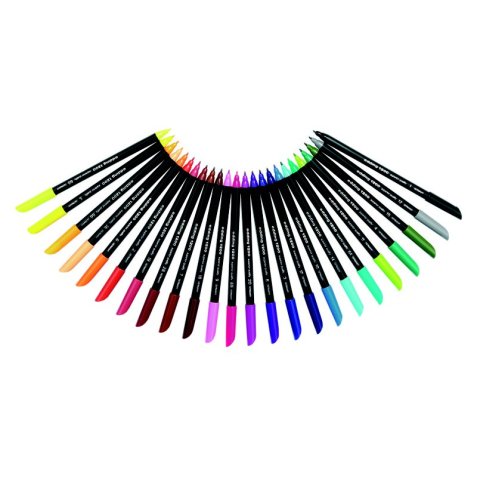 Marqueur edding e12 tableau blanc rétractable rechargeable pointe ogive 1.5/3mm effaçable à sec coloris vert