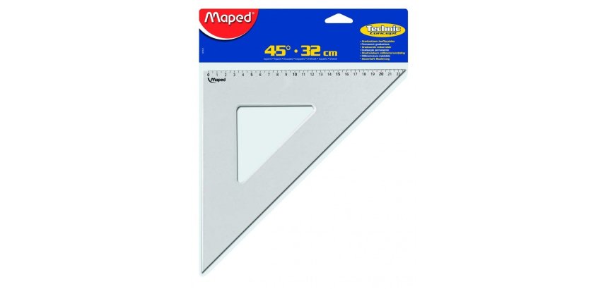Maped 147527 triangle Plastic Grey 1 pc(s)