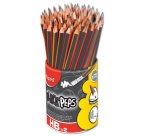 Crayon BLACK'PEPS, avec gomme, pot de 72