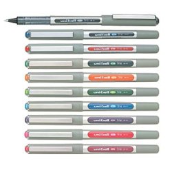 Feutre uniball eye ub157 encre liquide pigmentation régulateur débit double niveau encre visible vert pointe 0,7mm