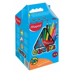 Crayons de couleur COLOR'PEPS, pack scolaire de 144