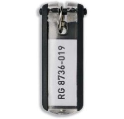 Durable KEY CLIP Black 6 pc(s)