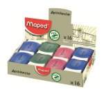 Gomme en plastique Architecte, blanc