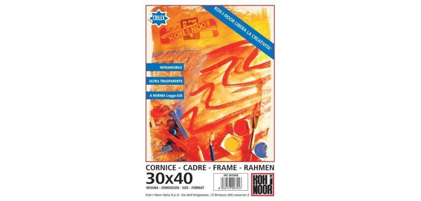 Koh-I-Noor Frame 30 x 40cm, 12 Pcs.