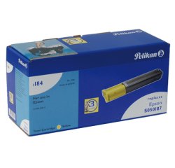 Toner laser compatible pelikan epson 0187 jaune