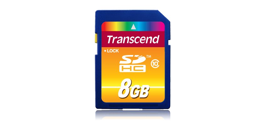 Transcend SD Card SDXC/SDHC Class 10 8GB