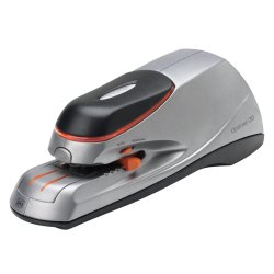 Agrafeuse électrique Optima 20E, blanc/gris/bleu