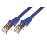 MCL Cable RJ45 Cat6 0.5m Blue câble de réseau Bleu 0,5 m F/UTP (FTP)