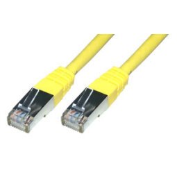 MCL Cable RJ45 Cat6 0.5m Yellow câble de réseau Jaune 0,5 m