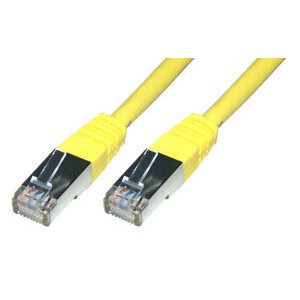 MCL Cable RJ45 Cat6 0.5m Yellow câble de réseau Jaune 0,5 m