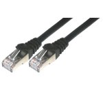 MCL Cable RJ45 Cat6 3m Black câble de réseau Noir F/UTP (FTP)